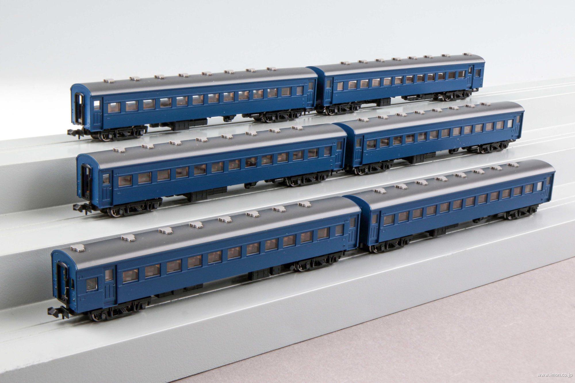 オハ６１客車（青色）　６両セット