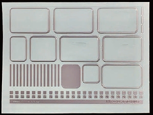 Ｍ００２７　汎用パーツインレット（窓枠）