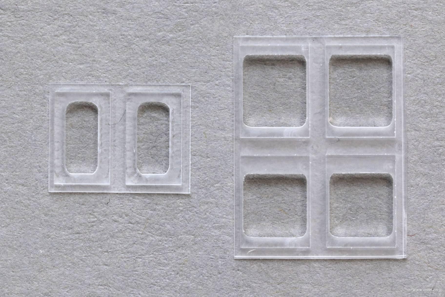 Ｇ６４２　ＧＭ製車両用ガラス　ｔｙｐｅ６４２　東武７８２０用通風口あり