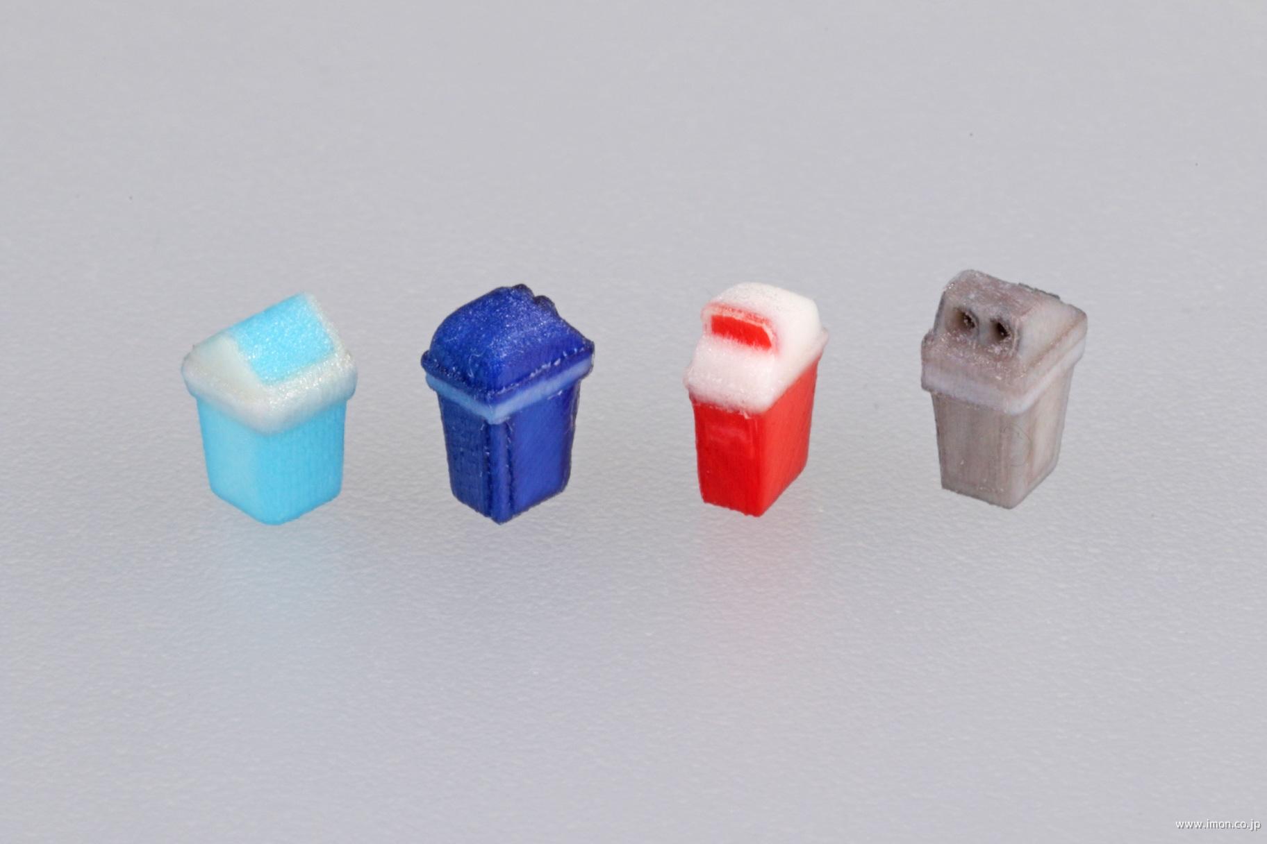 ＡＣ－０６７－１５Ｃ　ゴミ箱４種セット　１／１５０