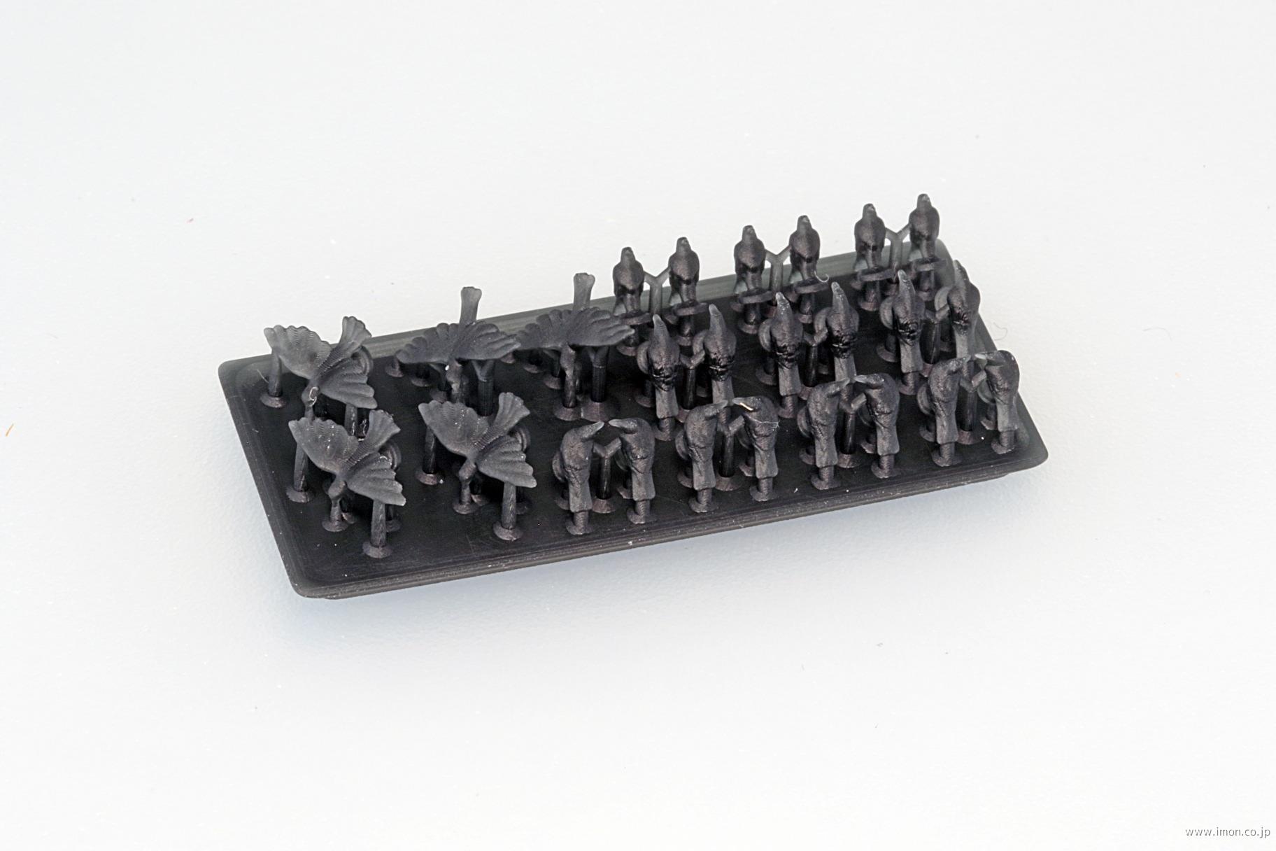 カラス２５羽セット　　　　１／１５０