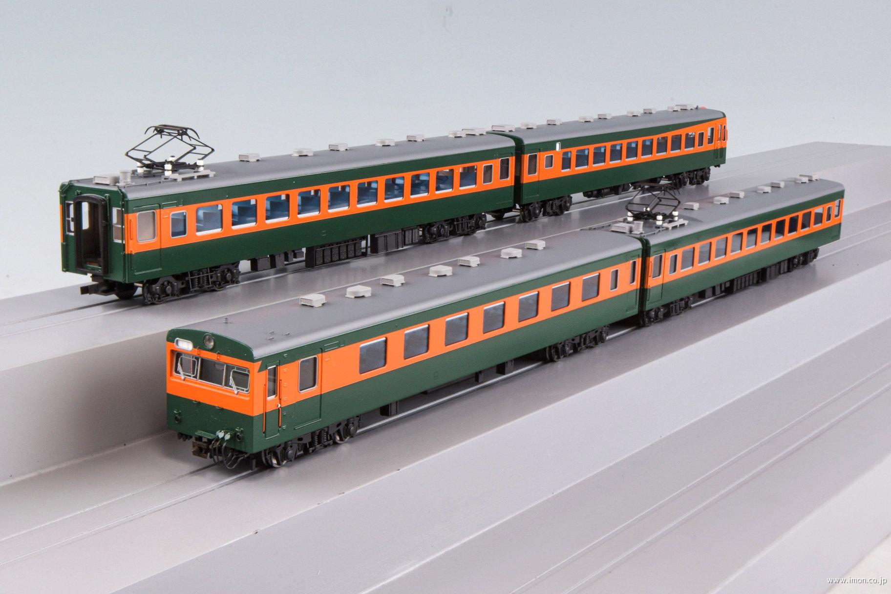 ８０系３００番台　中央西線　中央西線　片側切妻先頭車４両