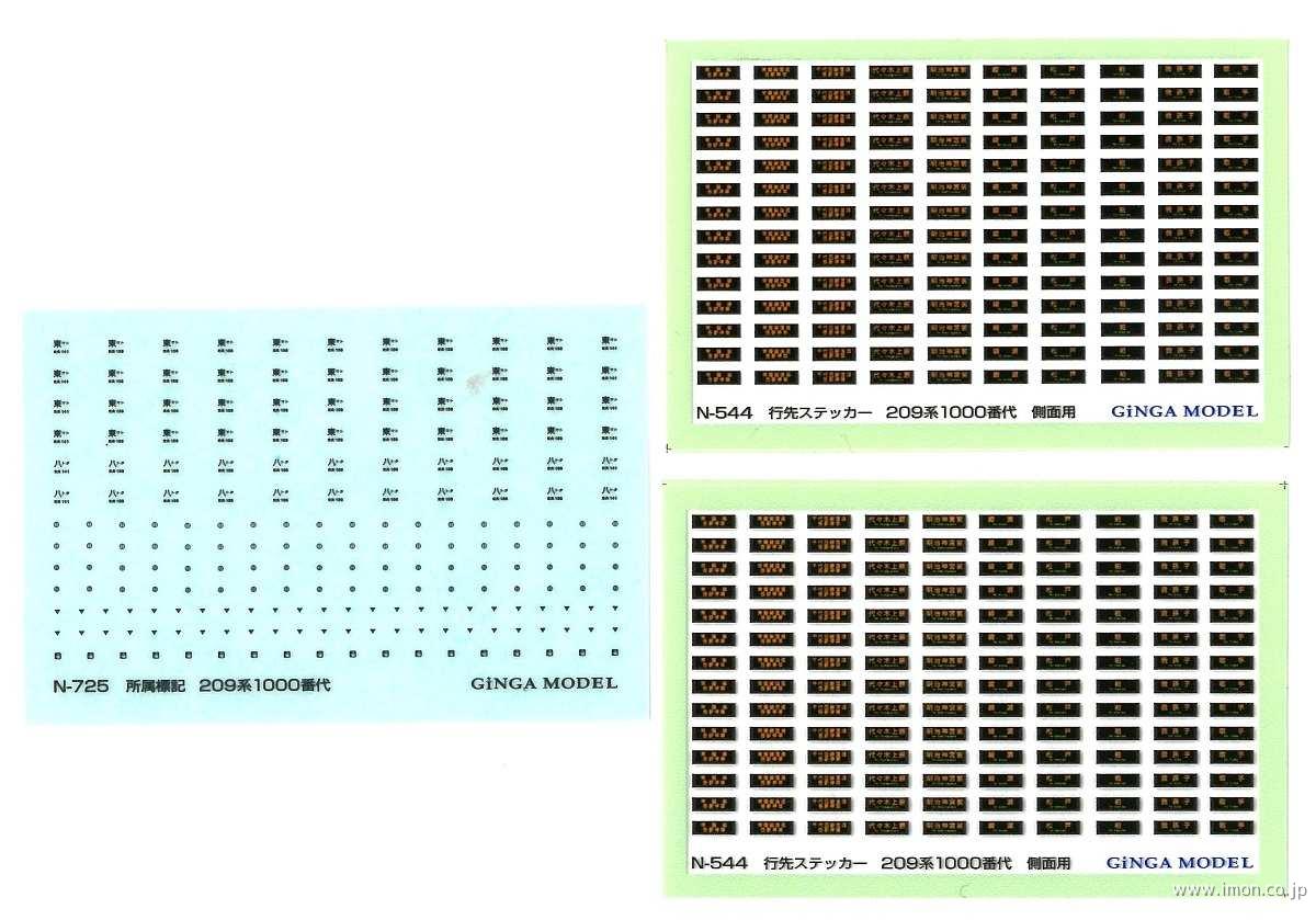 Ｓ５５２　標記セット　２０９系１０００番代常磐緩行線