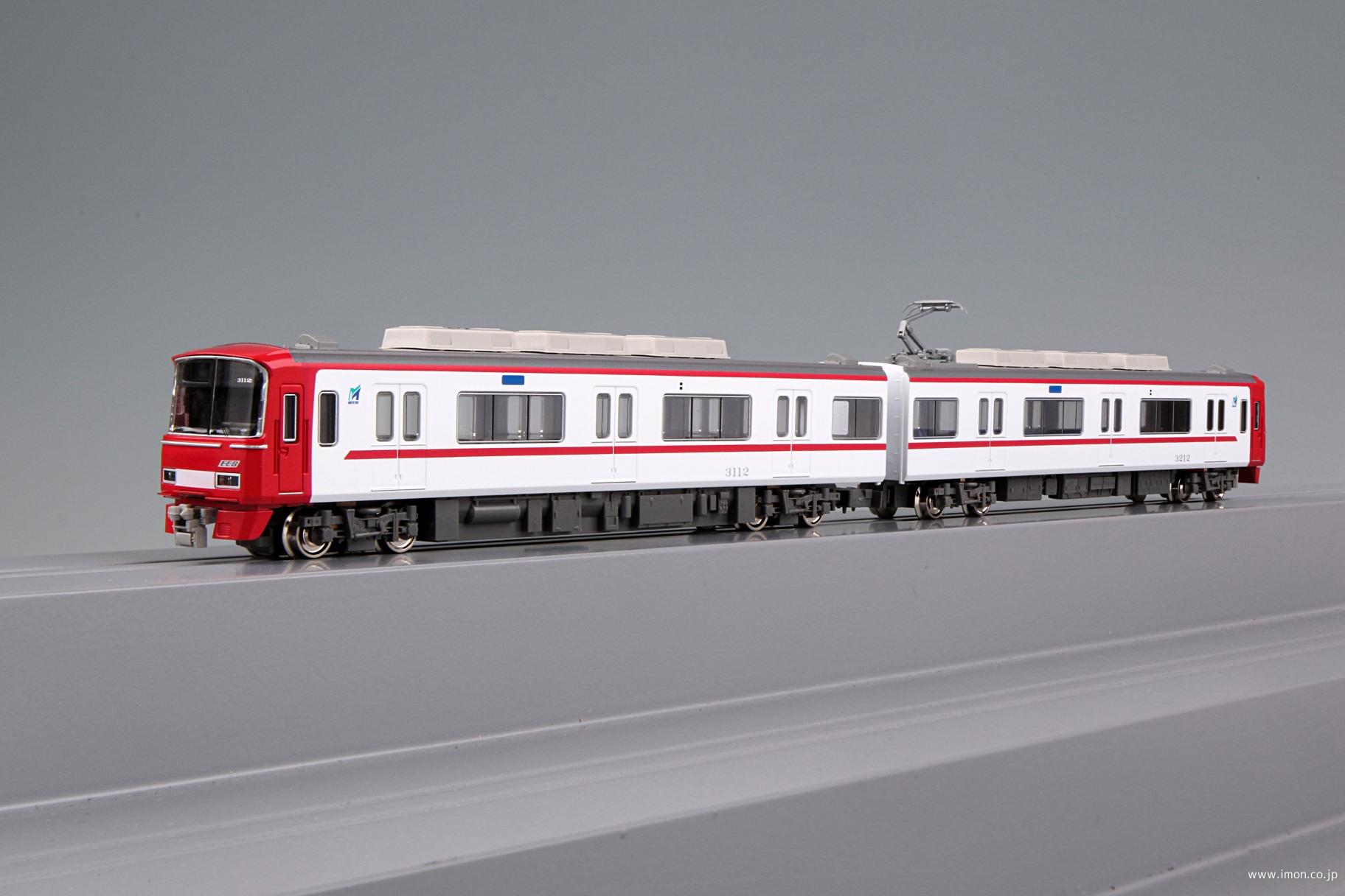 名鉄３１００系２次車３１１２Ｆ基本２両（新塗装） | 鉄道模型店 