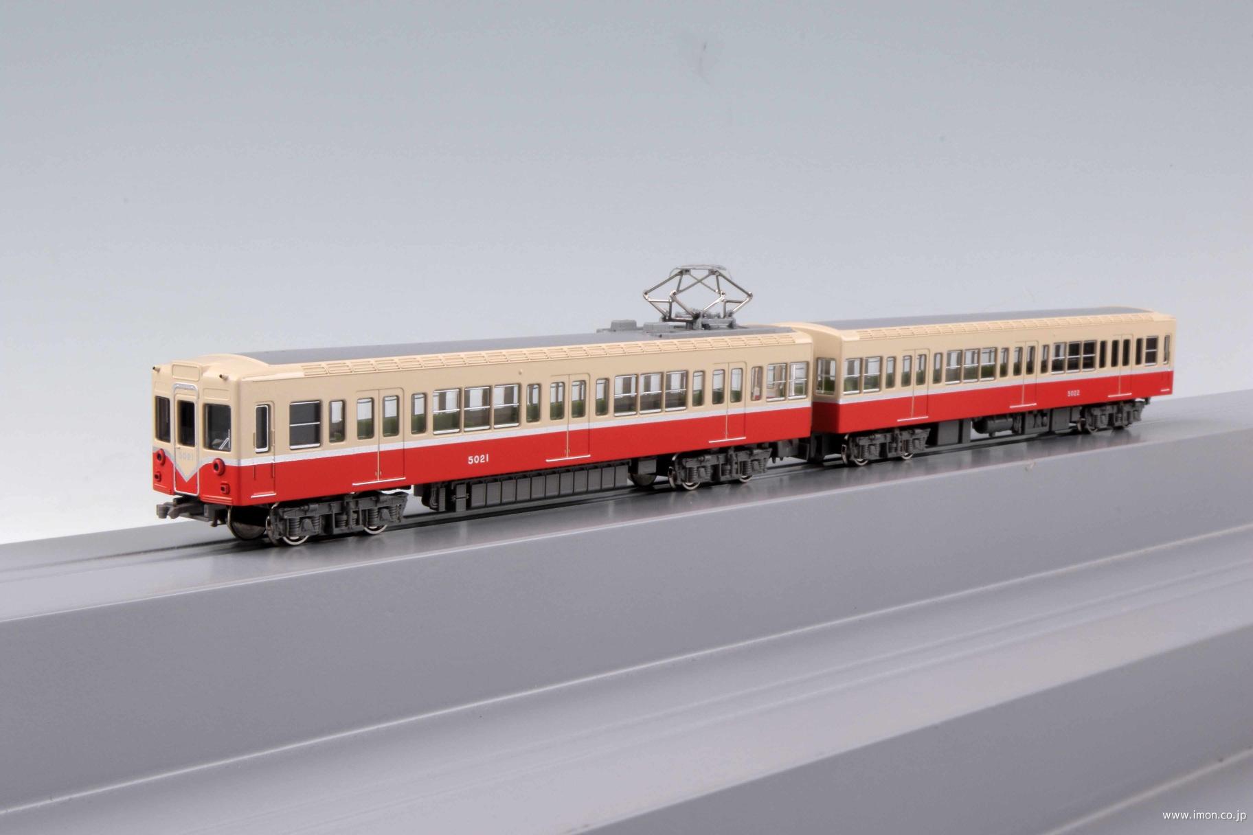 都営地下鉄5000形（旧塗装・帯簡略化後）増結用先頭車2両