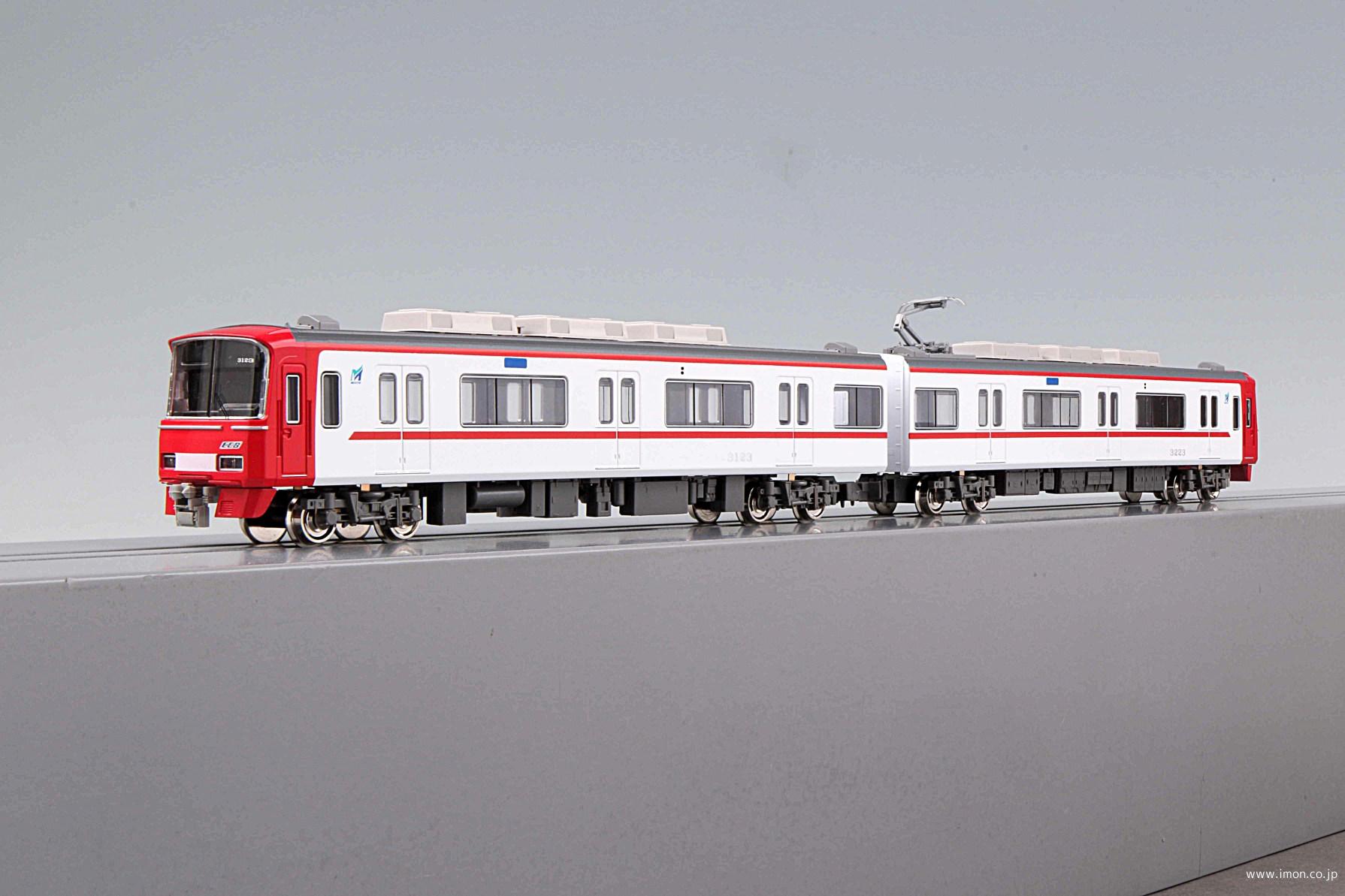 名鉄３１００系３次車（新塗装・３１２３編成）増結２両