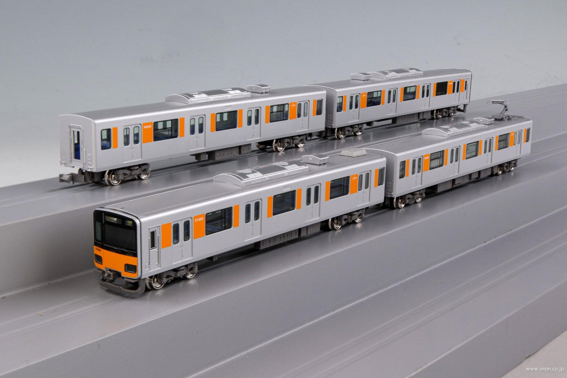 東武５００００型（東上線・５１００２編成）基本４両