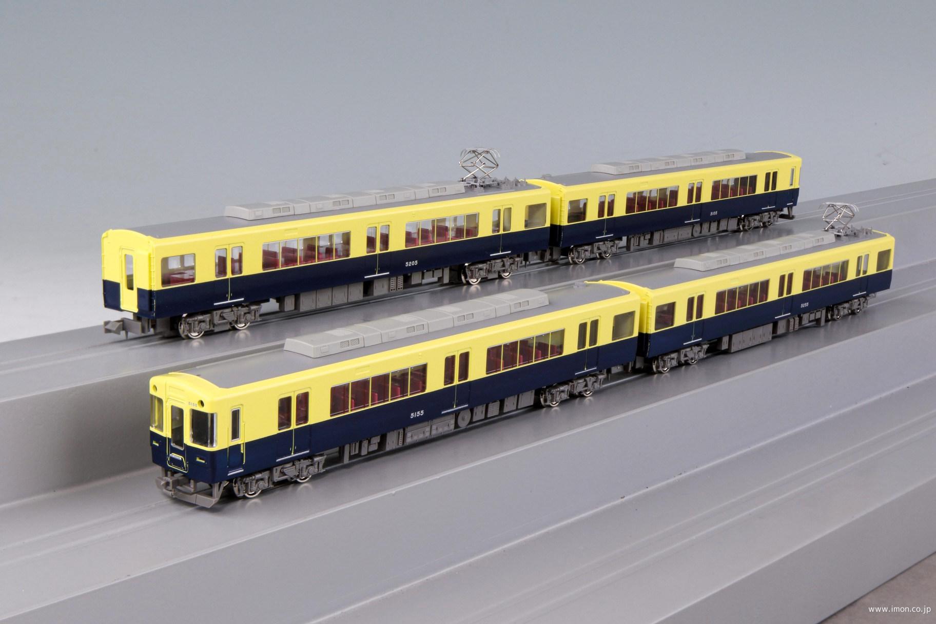 近鉄　５２００系更新車２２５０塗装４両