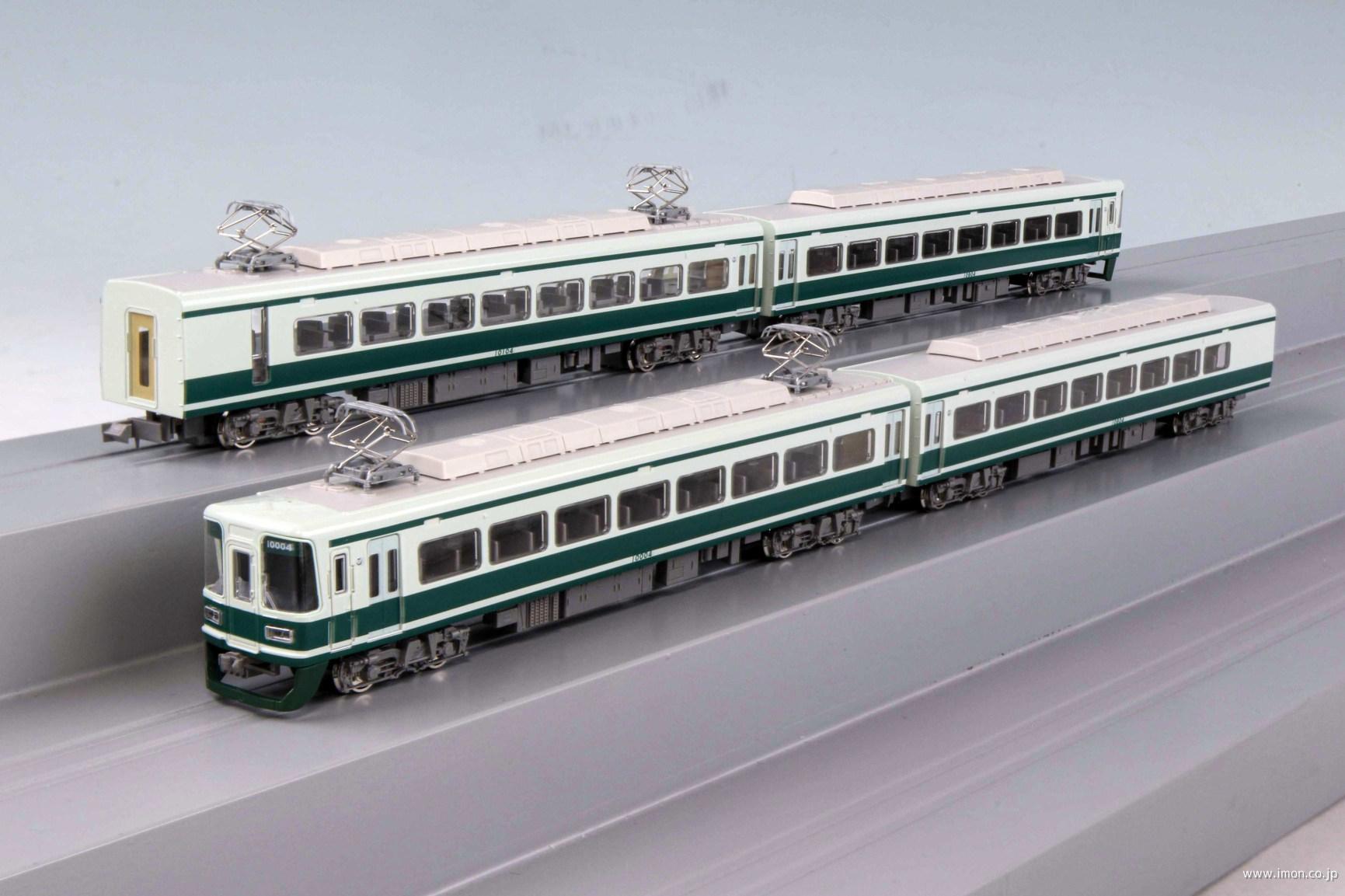 南海１００００系（創業１４０周年記念・なつかしの緑色塗装）４両