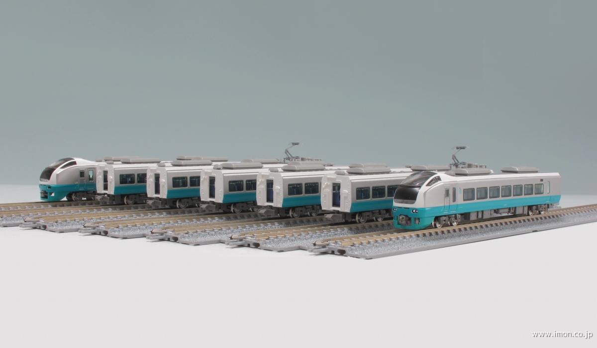 Ｅ６５３系【Ｆひたち】緑 ７両Ｍ付 | 鉄道模型店 Models IMON