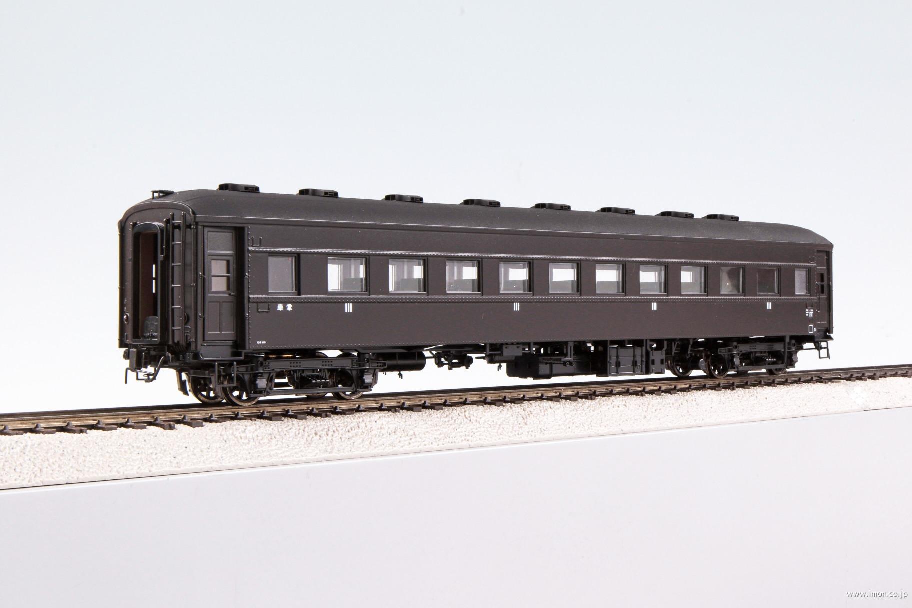 オハフ３３　ぶどう色１号　車番所属無