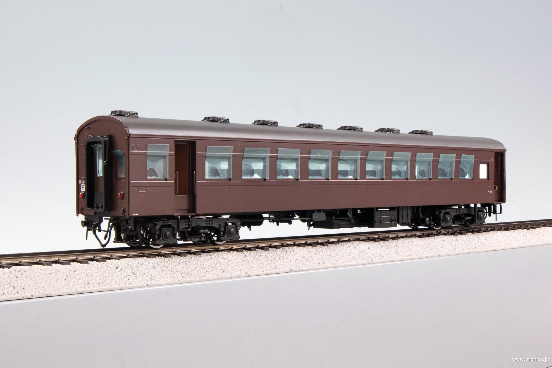 ４３系スハフ４２　ぶどう色２号