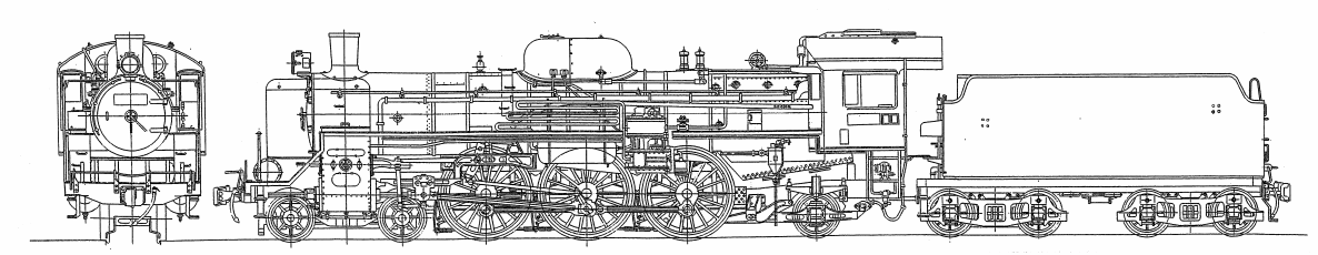 C55一次型前期キット図面(HO1067)