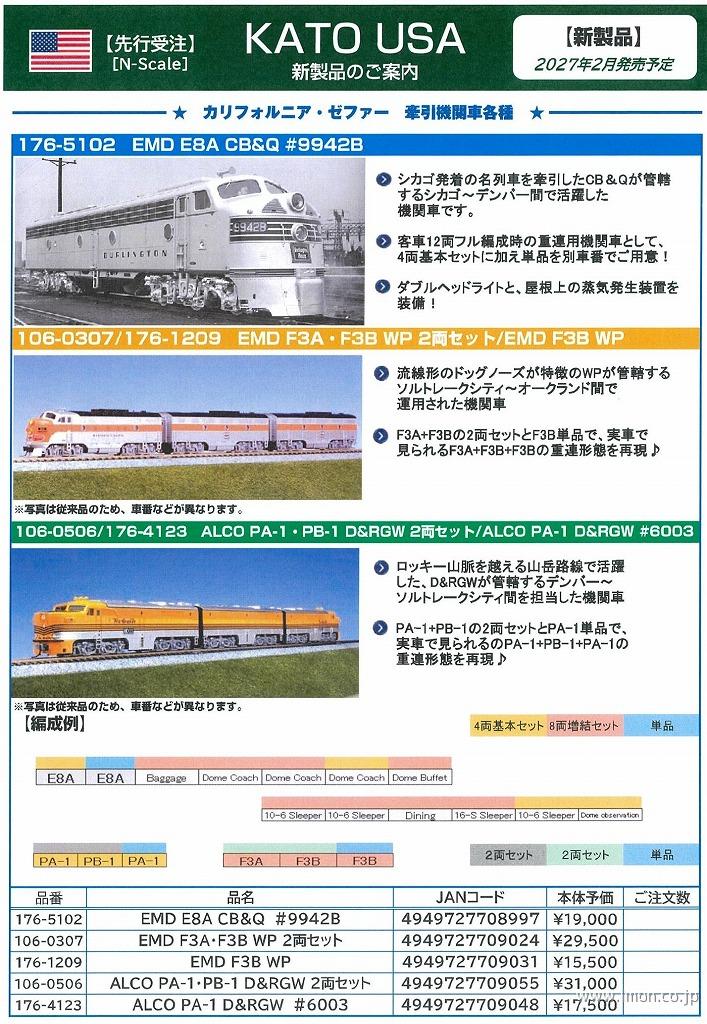 ＡＬＣＯ　ＰＡ－１・ＰＢ－１　Ｄ＆ＲＧＷ　２両