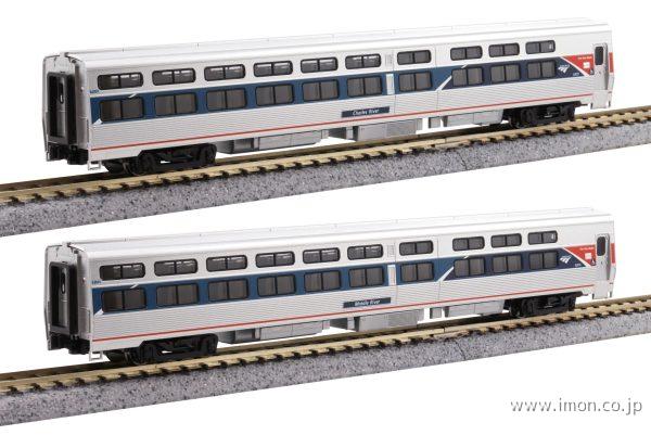 アムトラックⅠ　ＰｈａｓｅⅦ塗装　寝台車２両