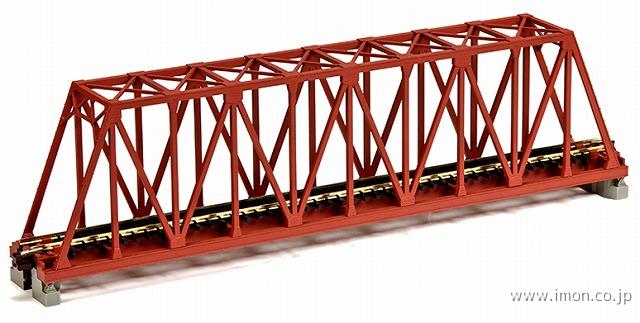 ２０－４２９　赤茶単線トラス鉄橋