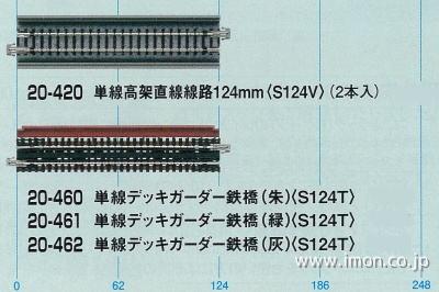 ２０－４６１　単線デッキガーダー鉄橋　緑