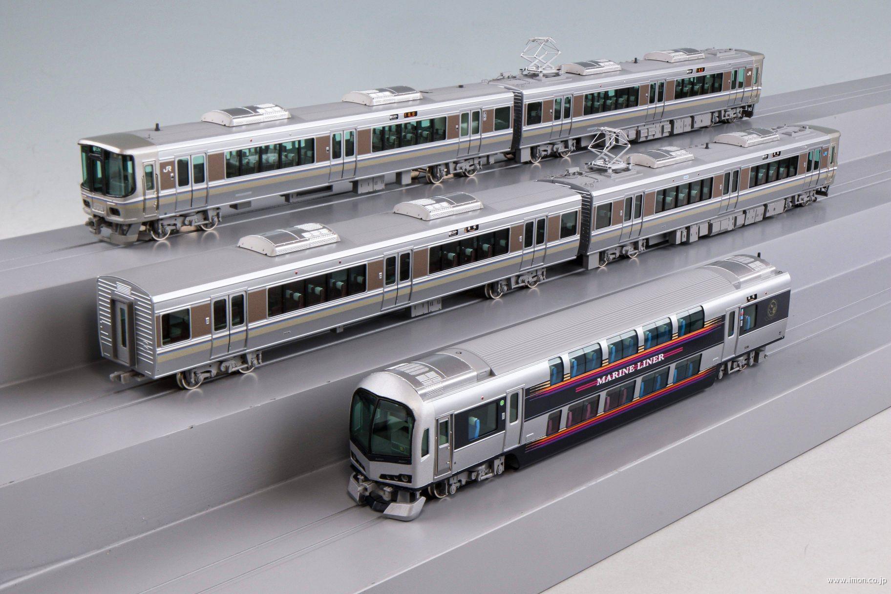 ＪＲ四国５０００系赤・Ｍ６編成＋２２３系５０００番台　５両セット