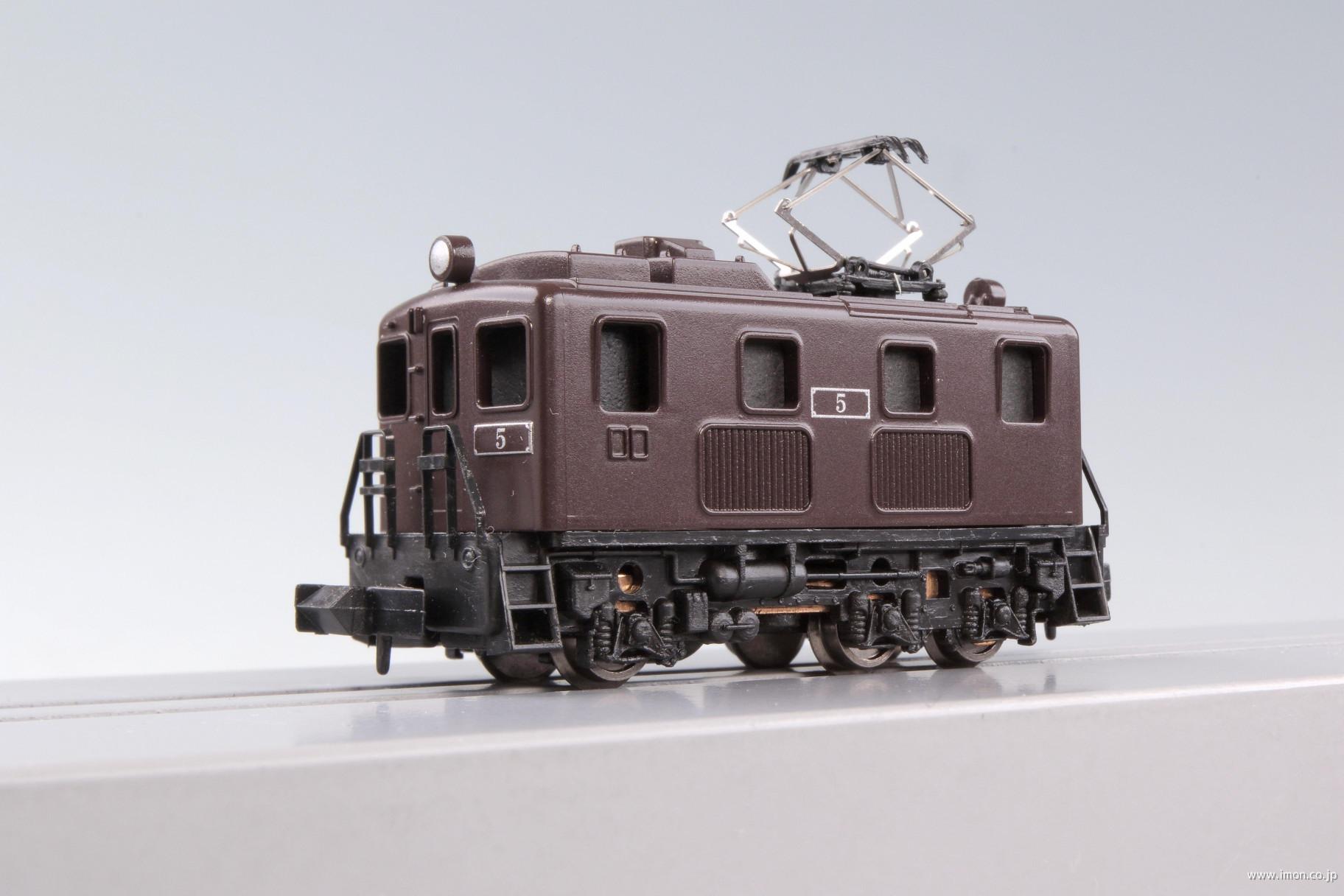 Ｃタイプ電機機関車　丸型車体／茶色