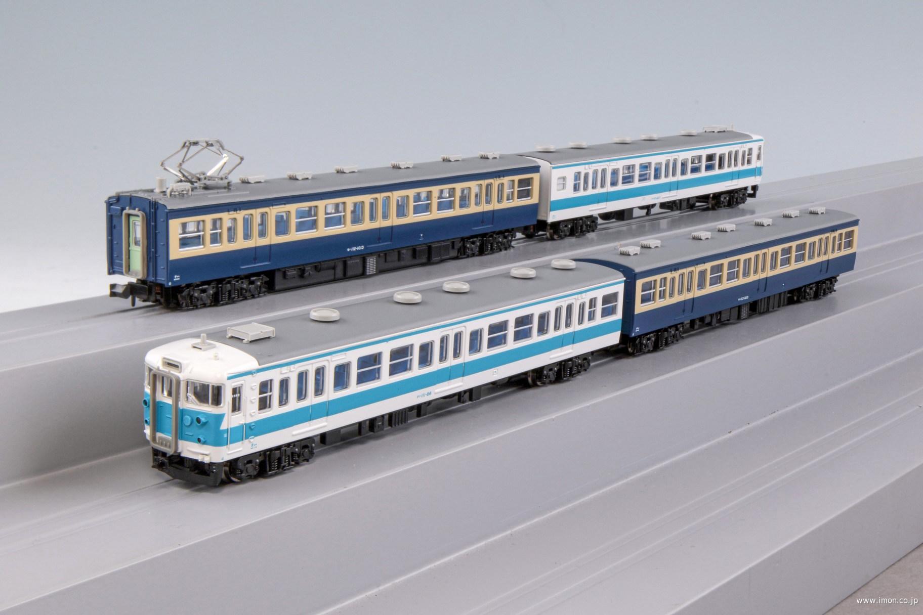 １１３系　阪和線＋横須賀色　幕張電車区　４両