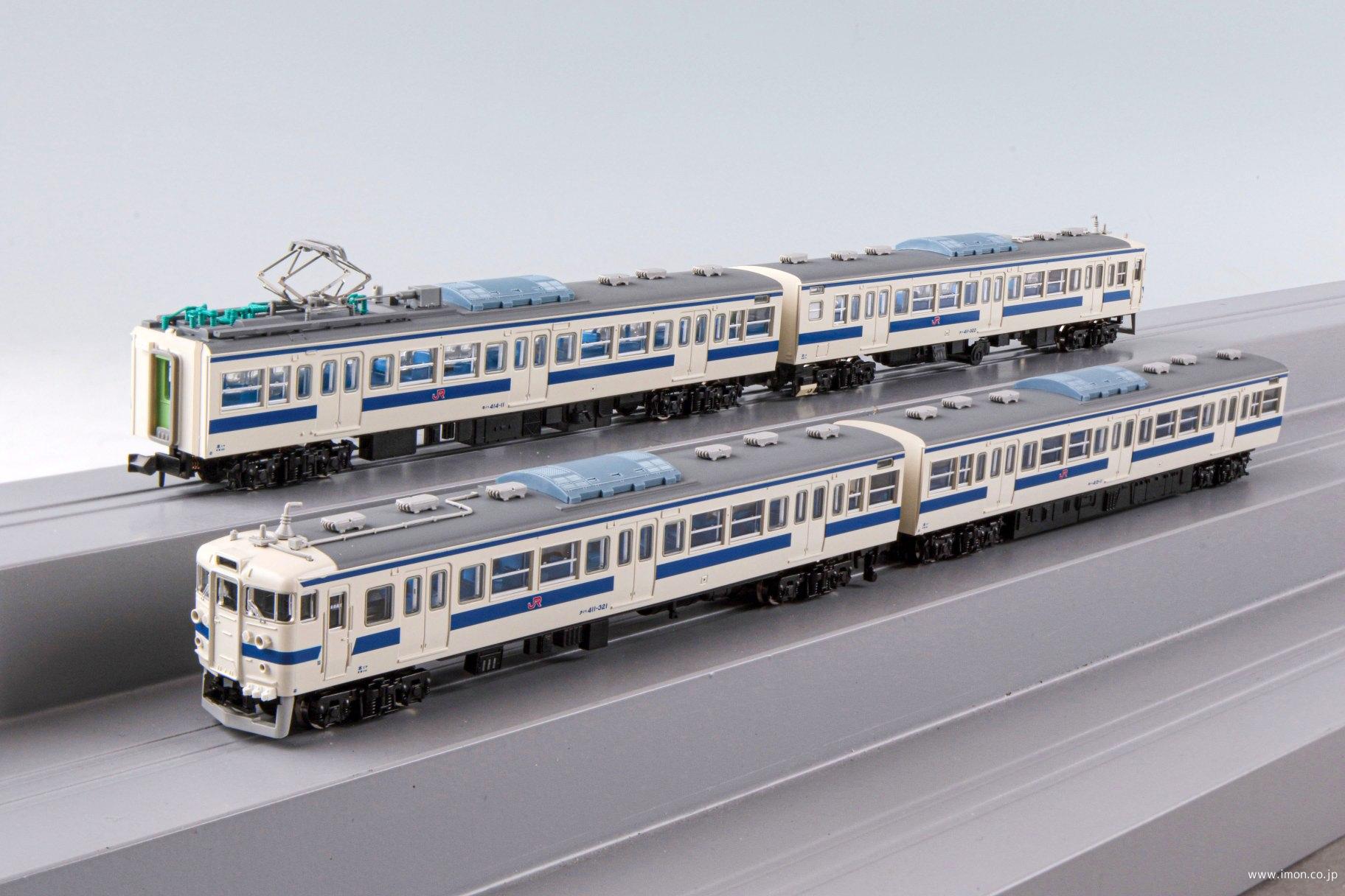 ４１５系０番代新製冷房車　九州色　未更新車　基本４両