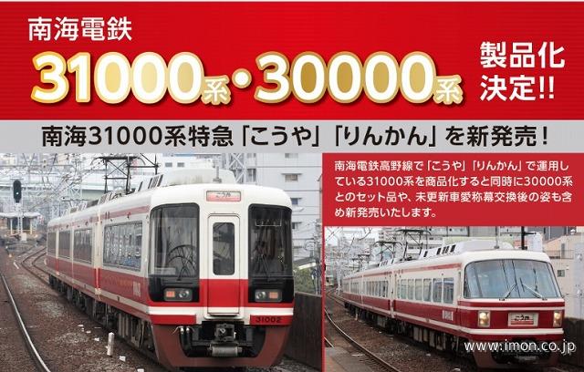 南海３００００系更新車＋３１０００系特急【りんかん】８両セット