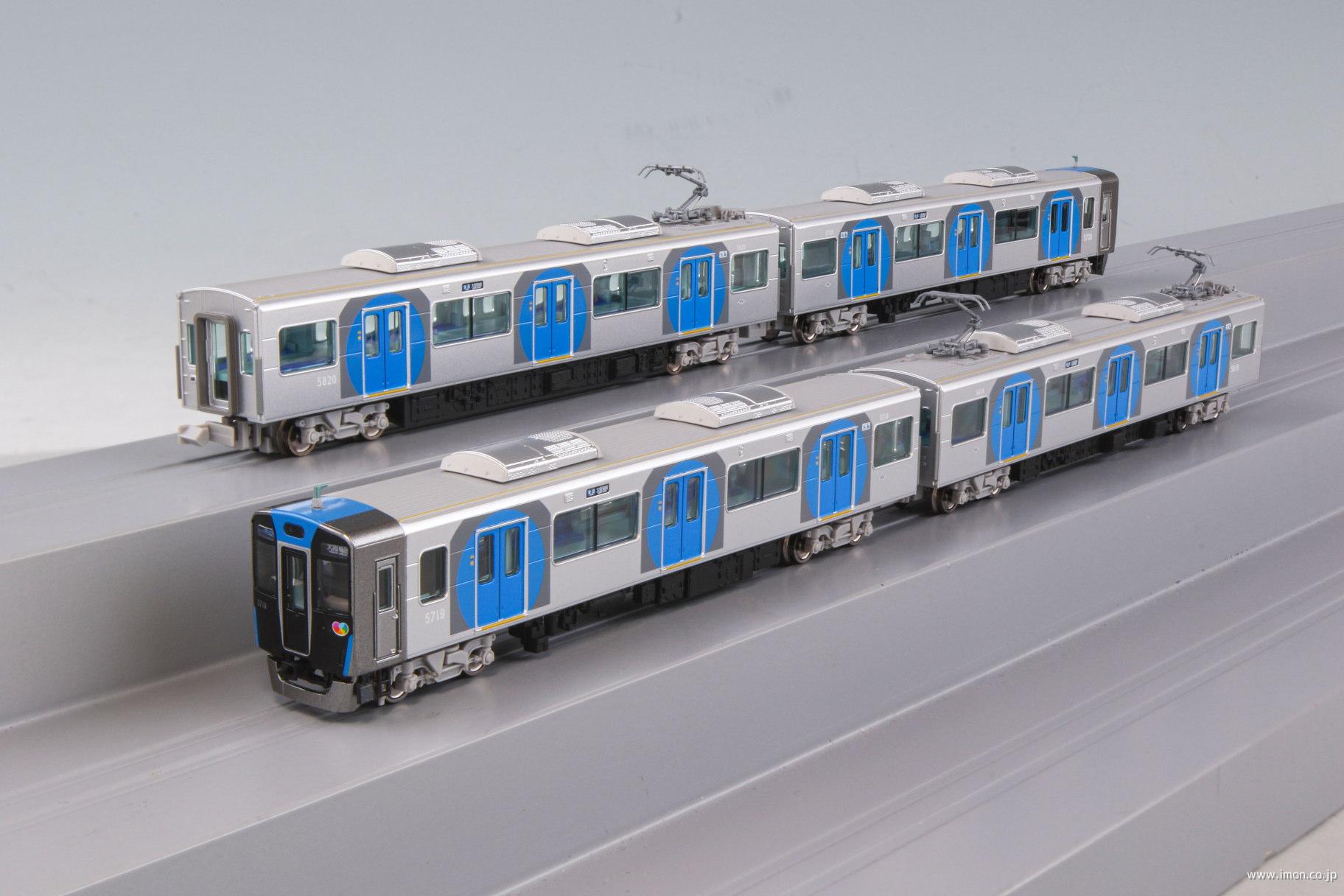 阪神５７００系（側面上部車番付）４両