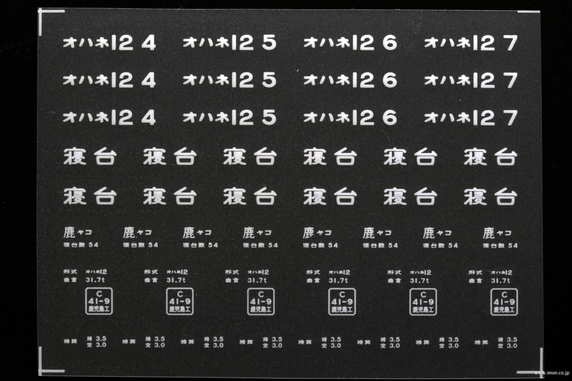 ２０９５０　オハネ１２インレタ　都城