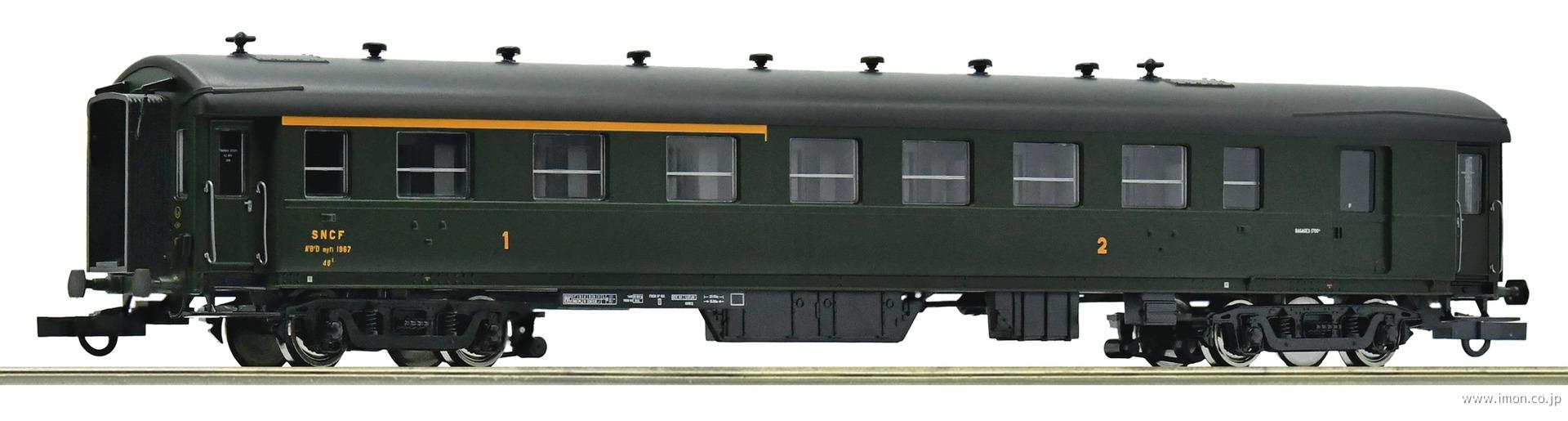 ６２００００８　ＳＮＣＦ　急行用１／2等客車　貨物室付　　ＥｐⅢ