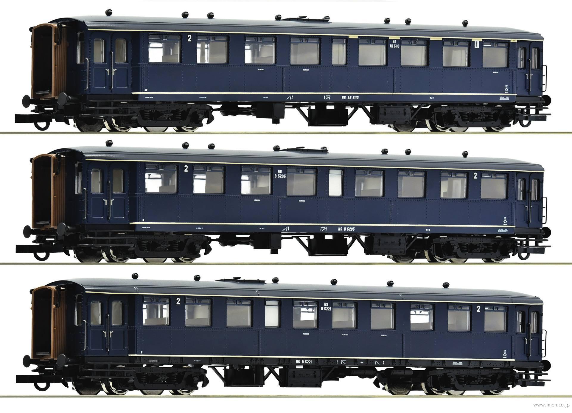 ６２０００５４ＮＳ　Ｂｌｏｋｋｅｎｄｏｏｓ　客車　３両　ＥｐⅢ