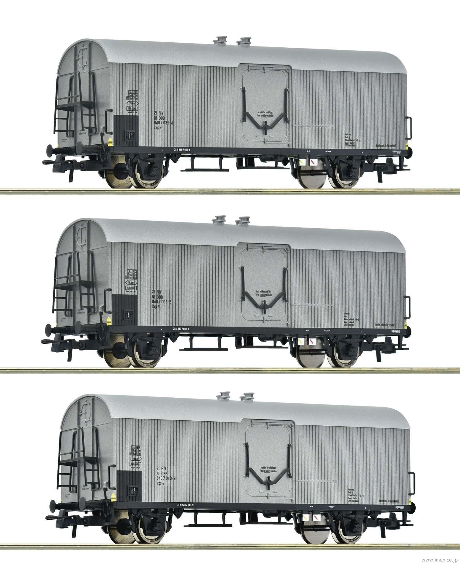 ６６００１４０ＯＢＢ　冷蔵車３両　ＥｐⅣ