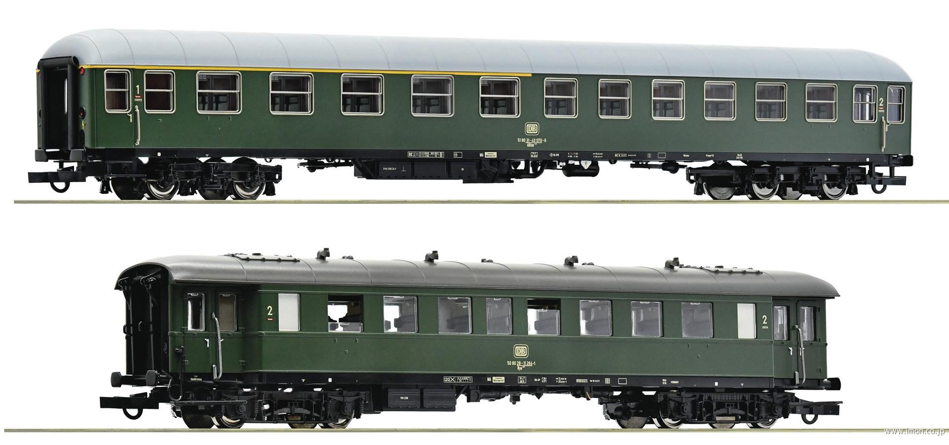７４０１１　ＤＢフライラッシング客車２両　ＥｐⅣ