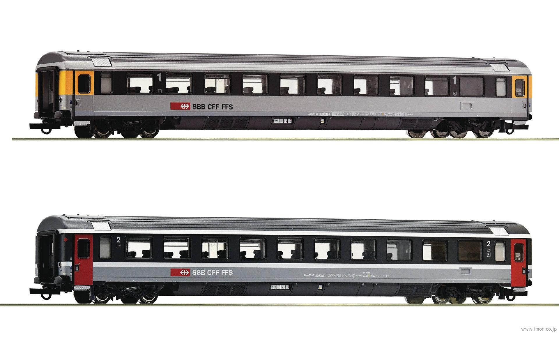 74023 SBB ユーロシティーEC7客車 2両セット3 EpⅥ 