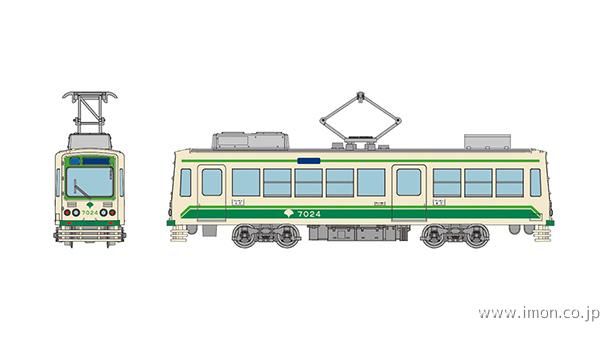 東京都交通局７０００形（更新車・新塗装・方向幕仕様）