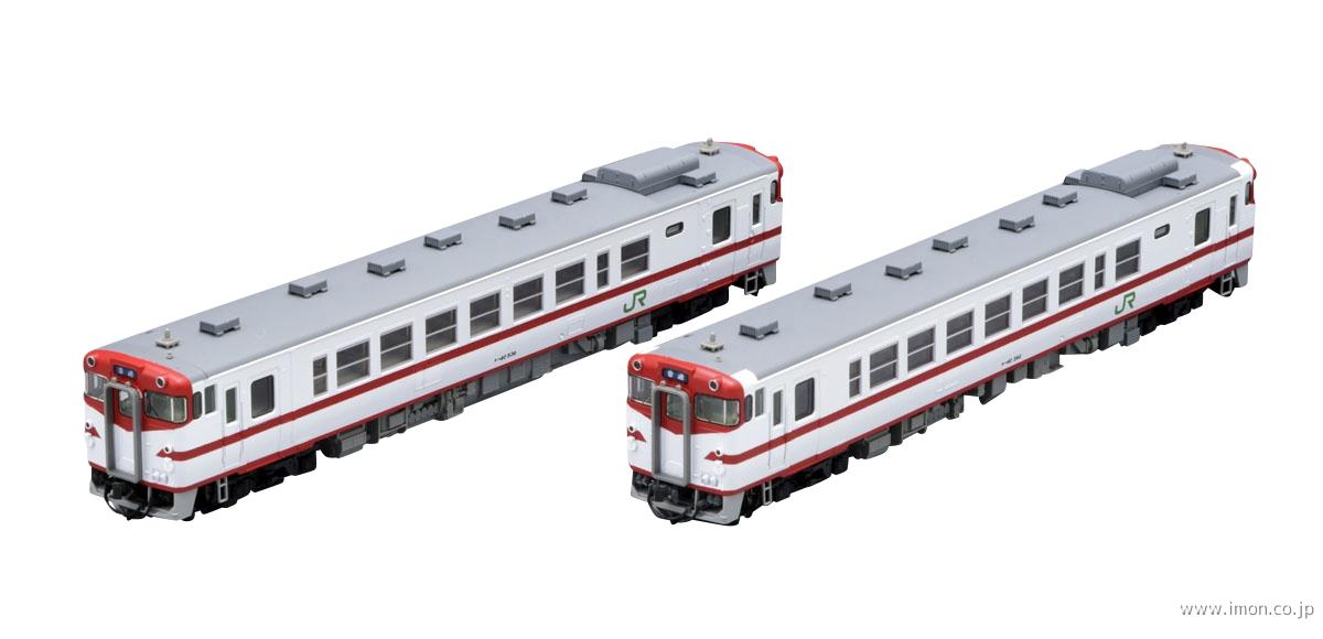 キハ４０　５００（盛岡色・赤鬼）２両