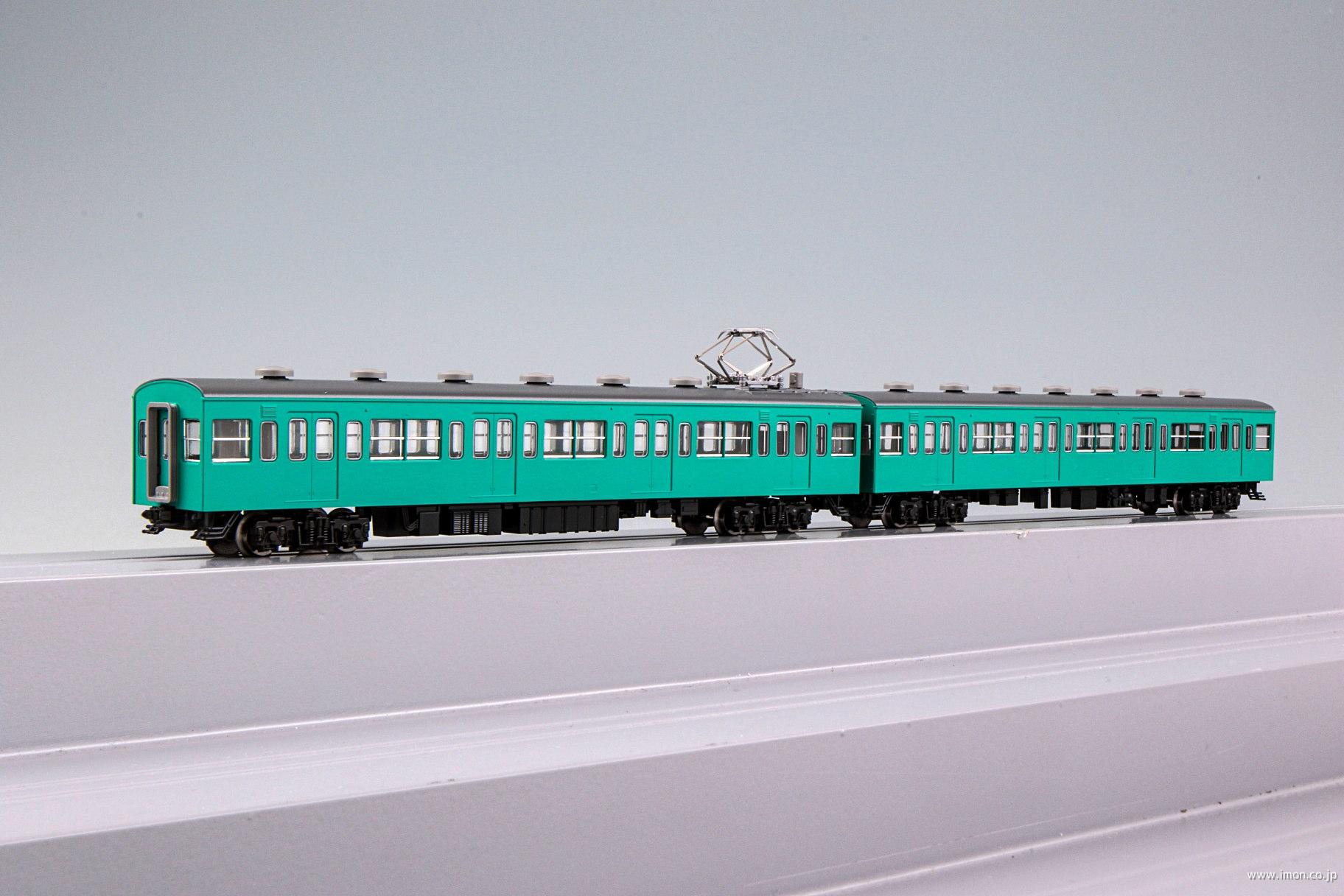 １０３系初期型非冷房 エメラルドグリーン 増結２両 | 鉄道模型店