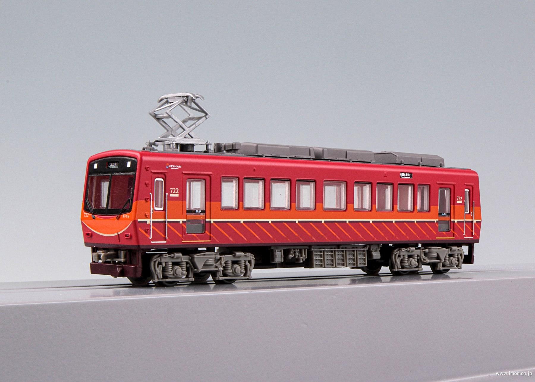 叡山電車７００系リニューアル７２２号車・赤