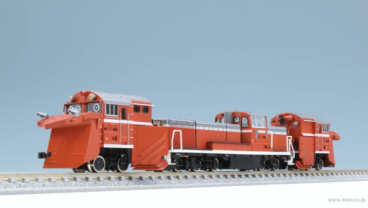 ＤＥ１５　２５００番台　ＪＲ西・単線用ラッセルヘッド付
