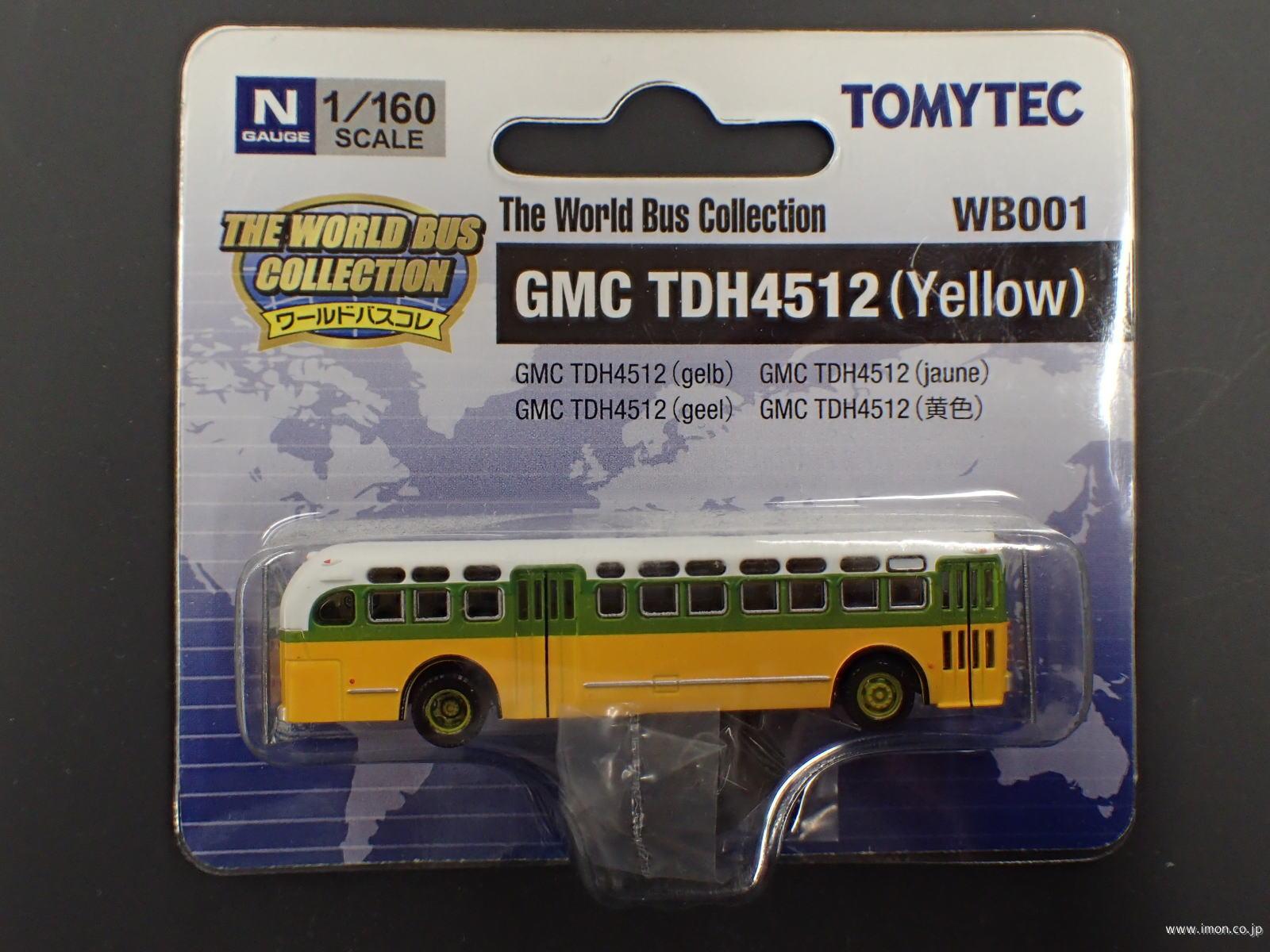 Ｗバスコレ　ＧＭＣ　ＴＤＨ４５１２黄