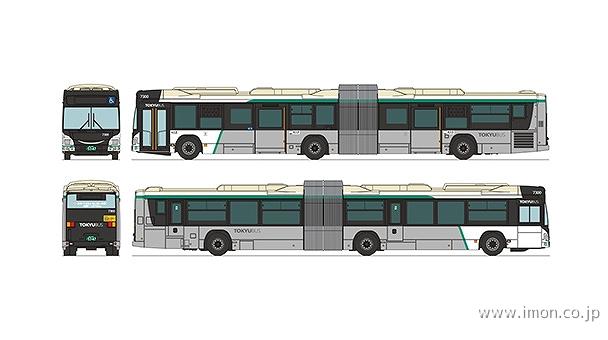 バスコレ　東急バス連節バス