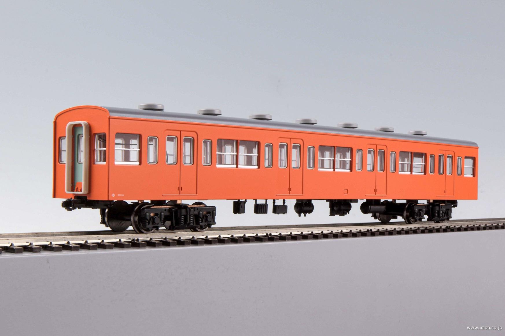 １０３系非ユニット窓・非冷房　朱色１号　Ｍ無１両Ｌ