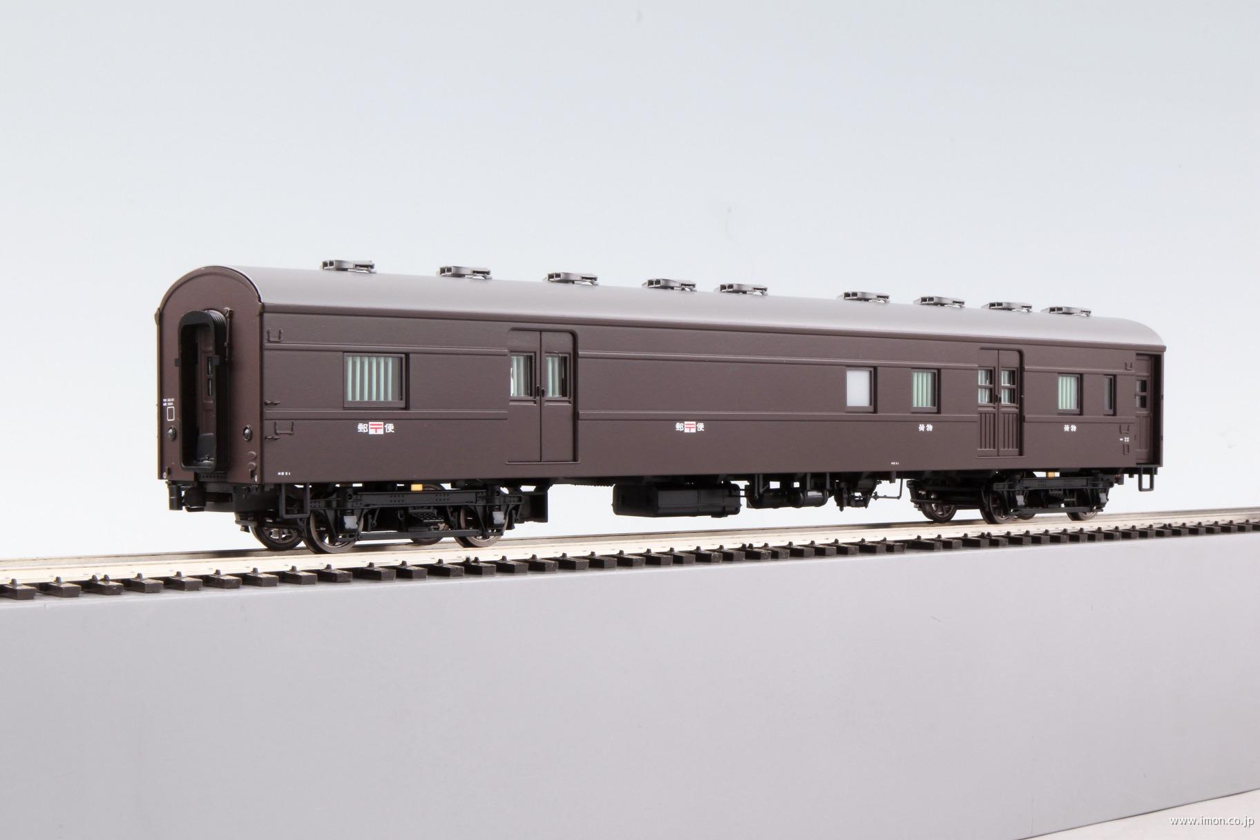 トラムウェイ　国鉄オハユニ61 初期タイプ ぶどう色2号 オハユニ61（初期タイプ、～105）ぶどう2号 | 鉄道模型店 Models