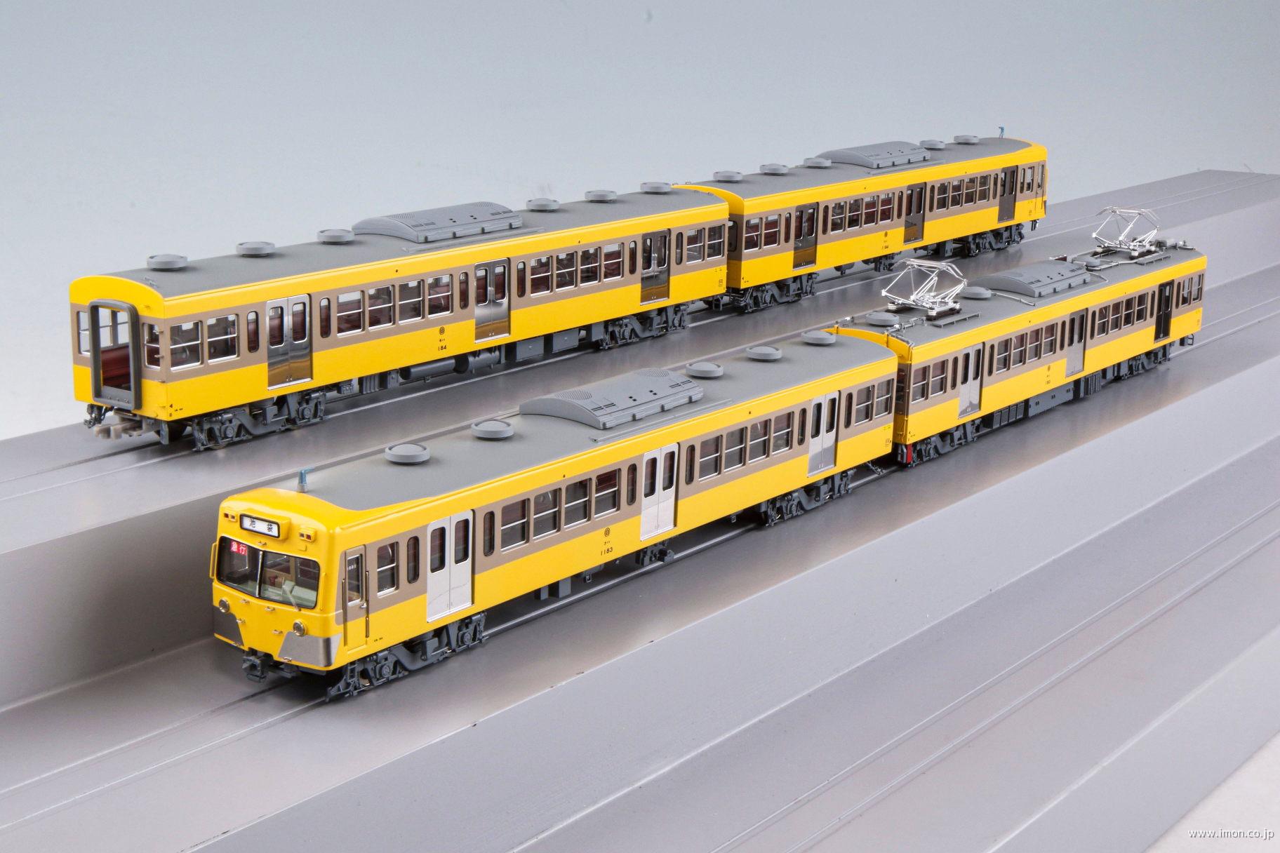西武旧101系 冷房改造車4連（ツートンカラー）「急行 西武新宿