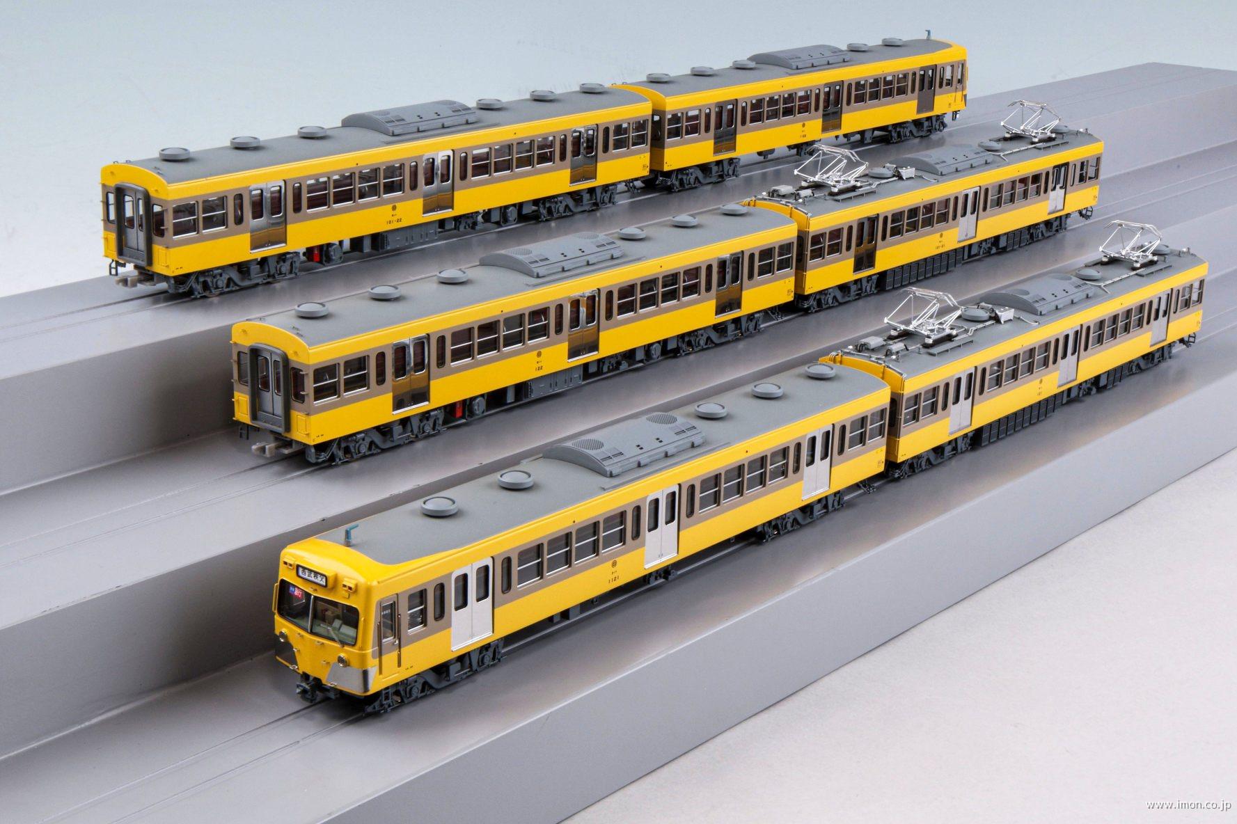 西武旧１０１系　冷房改造車６連（ツートンカラー）「快急　西武秩父」