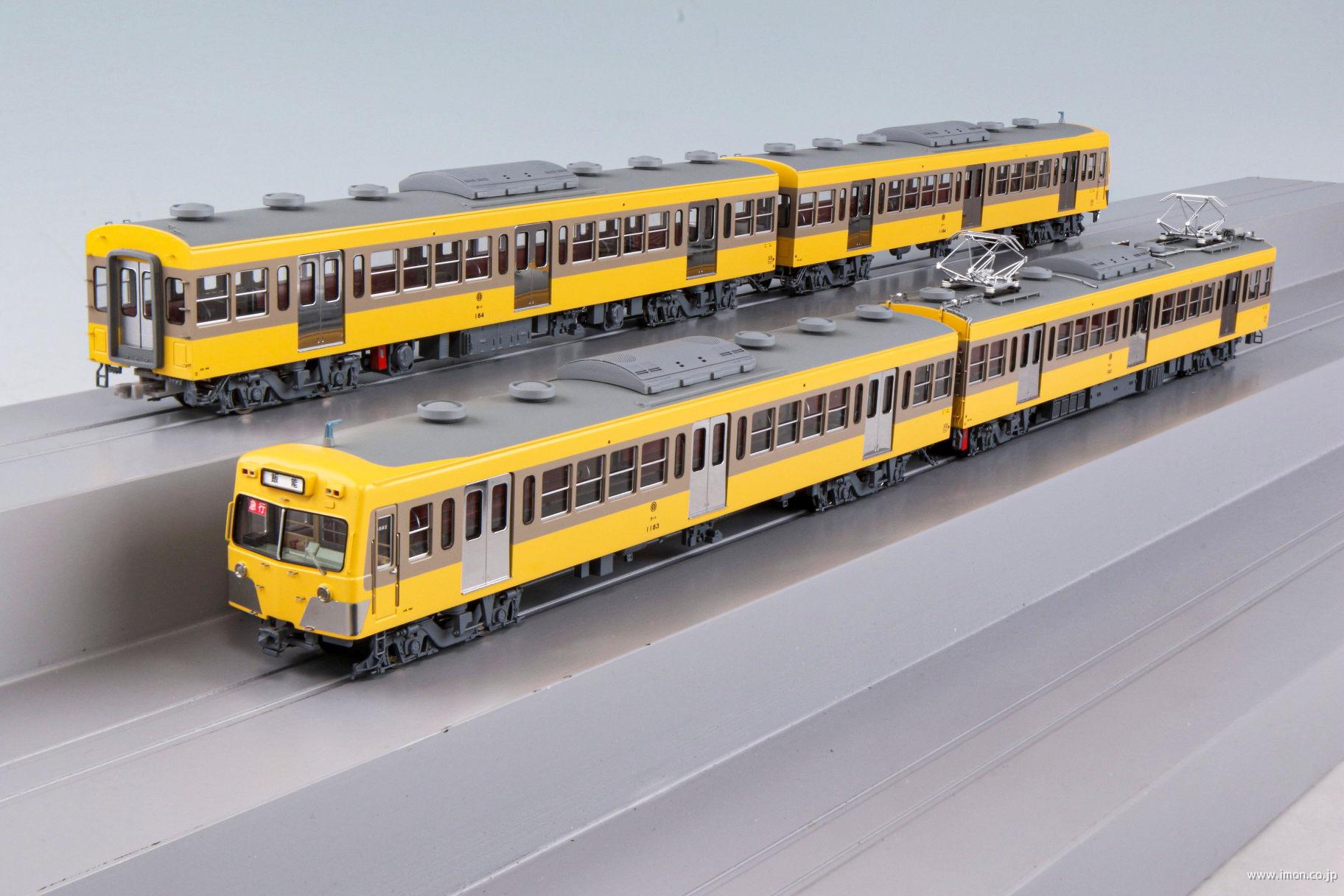 西武旧１０１系　冷房改造車４連（ツートンカラー）「急行　飯能」