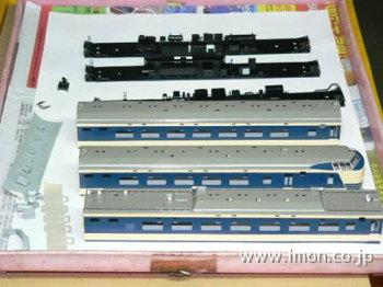 鉄道模型Models IMON / HO1067 581／583系【月光】形寝台特急電車